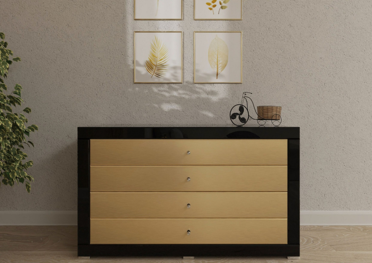 Lustrzana Komoda Golden B4