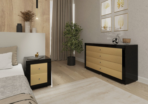 Lustrzana Komoda Golden B4 Lustrzana Komoda Golden B4