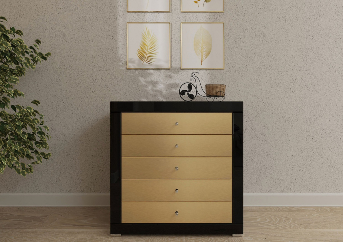 Lustrzana Komoda Golden B5
