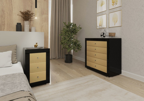 Lustrzana Komoda Golden B5