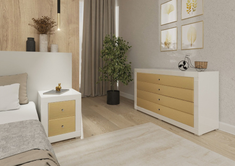 Lustrzana Komoda Golden W4
