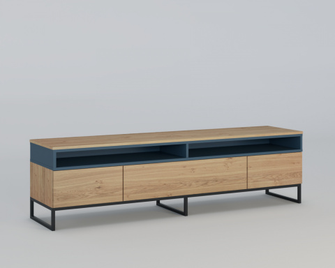 Dębowa Szafka RTV Mood 4