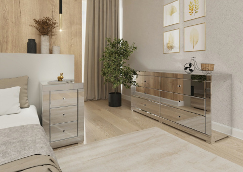 Lustrzana Komoda Glamour 125