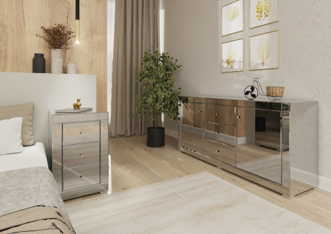 Lustrzana Komoda Marsylia