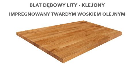 Stół Dębowy Klasyczny Klejony 95x300