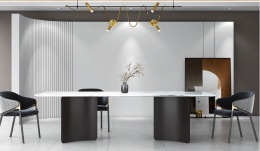 Stół Twin Black Brushed