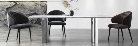 Stół do jadalni Monarch Mirror Chrom