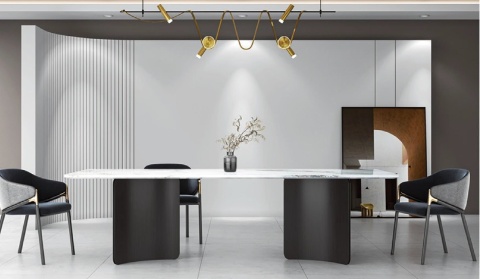 Stół do jadalni Twin Black Brushed