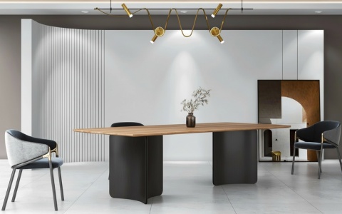 Stół do jadalni Twin Black Brushed