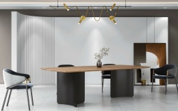 Stół do jadalni Twin Black Brushed