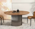Stół do jadalni okrągły Black Mirror